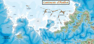 continent d'Asthot du monde de selandia