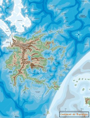 archipel arcanique du monde de selandia