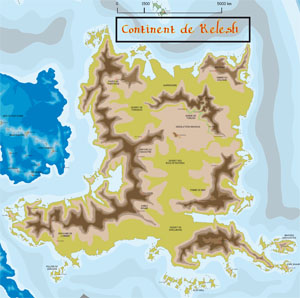 continent de Kelesh
