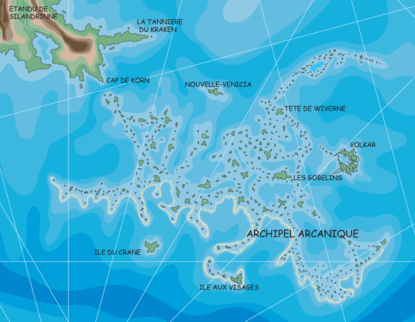 archipel arcanique du monde de selandia