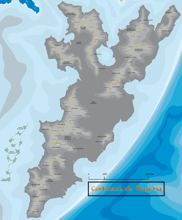 archipel arcanique du monde de selandia