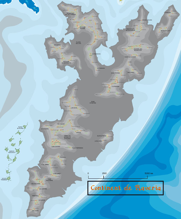 archipel arcanique du monde de selandia